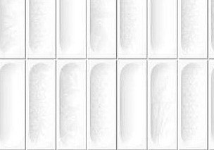 Hanoi White Luster Decor Wall Tile